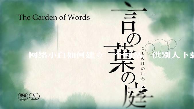 网络小白如何建立一个网站，供别人下载文件（主要是PDF和MP3）?