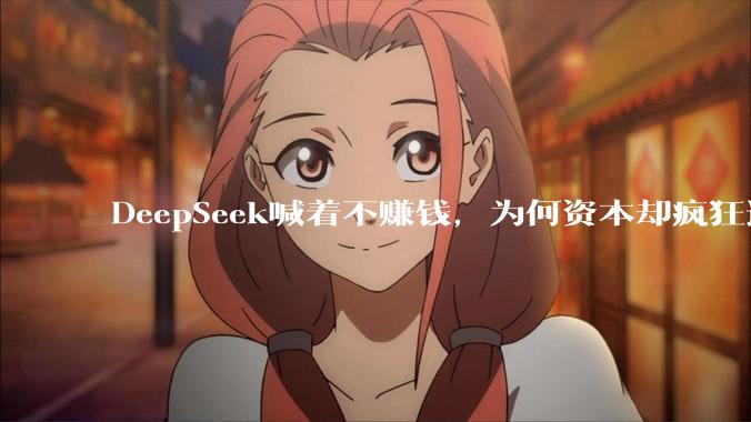 DeepSeek喊着不赚钱，为何资本却疯狂追捧？_梁文锋_资金_模型