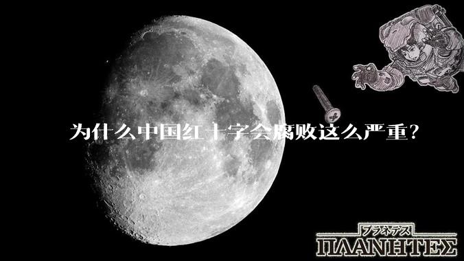 为什么中国红十字会腐败这么严重？